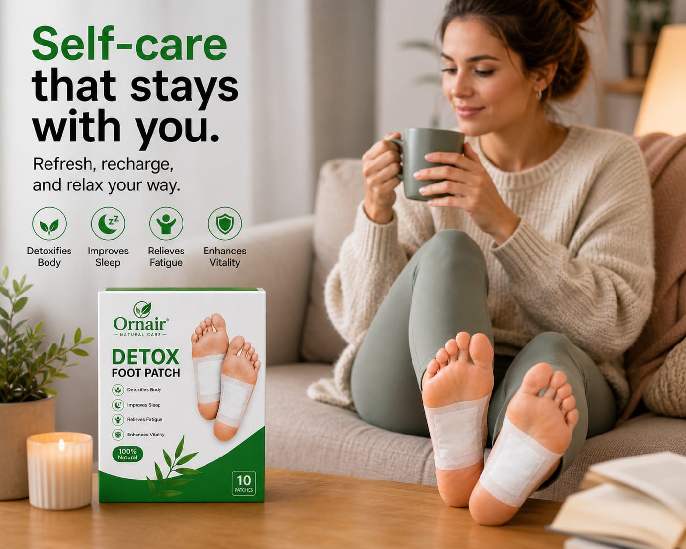 Ornair Detox Foot Patches